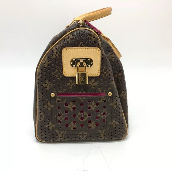 LOUIS VUITTON M95180 Monogram Perfo Speedy30 Hand Bag - Picture 7 of 15